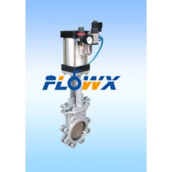 氣動快速切斷插板閥  電動粉料刀形閘閥，電動滑板閥