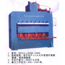 三聚氰胺貼面熱壓機(jī)價(jià)格、型號(hào)、用途信息