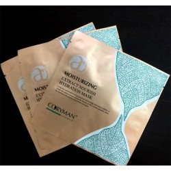 東莞廠家供應(yīng)品牌高檔化妝品包裝袋、鋁箔面膜包裝袋，可定制