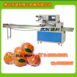 江西臍橙枕式包裝機(jī)，贛州蜜桔多功能包裝機(jī)，水果自動包裝機(jī)
