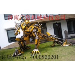 廣信機(jī)械供應(yīng)具有口碑的變形金剛模型，大型變形金剛模型出租