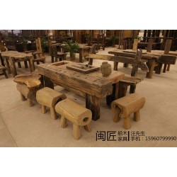 卓越的古船木家具廠家在廣東，廠家批發(fā)古船木家具