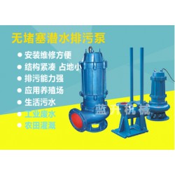 山東WQ潛水排污泵/調(diào)節(jié)池污水提升泵價格如何？