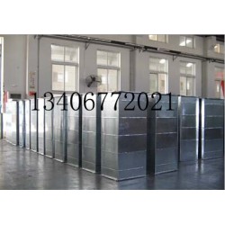銘源空調(diào)設(shè)備廠專業(yè)制作安裝鍍鋅板通風(fēng)排煙管道，共板法蘭風(fēng)管