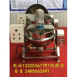 可傾式行星攪拌夾層鍋，蒸汽夾層鍋設(shè)備一年內(nèi)包換新機(jī)