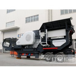 高效率、低成本—車載一體移動石料破碎機(jī)