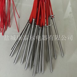 【鹽城康泰爾】擠壓筒單頭電加熱管 固定擋片加熱管 限位加熱棒