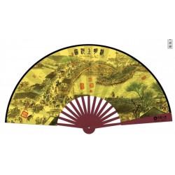 折扇定制，絹布扇子廠家，扇子價(jià)格LOGO