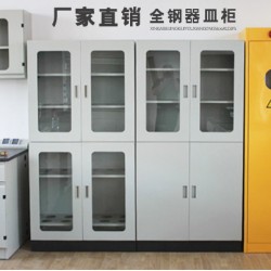 PP器皿柜耐酸堿化學(xué)*柜 學(xué)校安全試劑柜