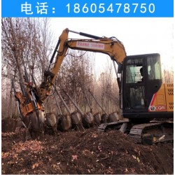 法桐移樹斷根機鏟刀式挖樹機圖片、工作現(xiàn)場