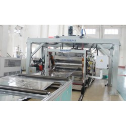 PLA、PBAT、PBS等綠色全降解材料片材生產(chǎn)線