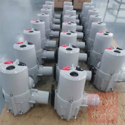 角行程電動執(zhí)行器F-DQW10，扭矩100NM鋁殼機(jī)型
