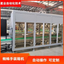 星業(yè)供應袋裝產品蜘蛛手裝箱機