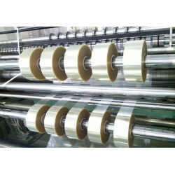 離型膜分切機(jī)全自動PET/PE分切復(fù)卷機(jī)膠帶模切材料分條機(jī)