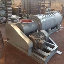 粉塵加濕機(jī)粉煤灰混合機(jī)干灰加濕攪拌機(jī)