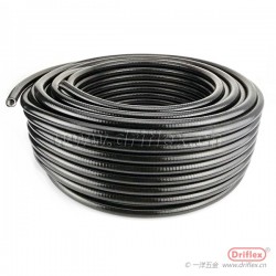 黑色加棉線平包塑金屬軟管配套金屬接頭設備穿線用